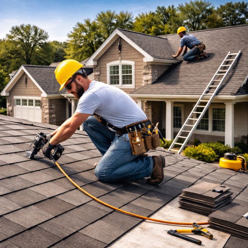 Roof Shingles Installation in Framingham, MA